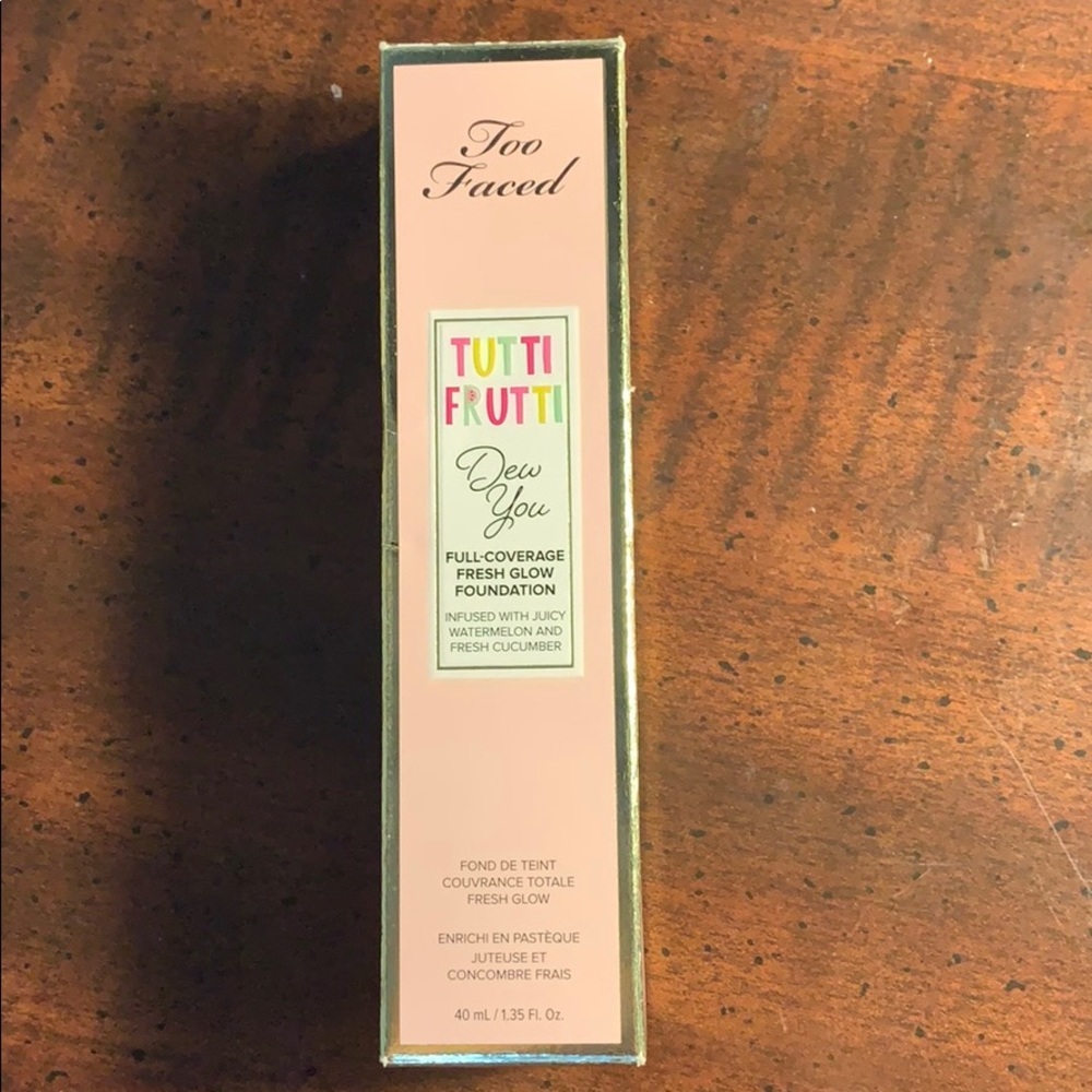 Too Faced Tutti Frutti Dew You Foundation